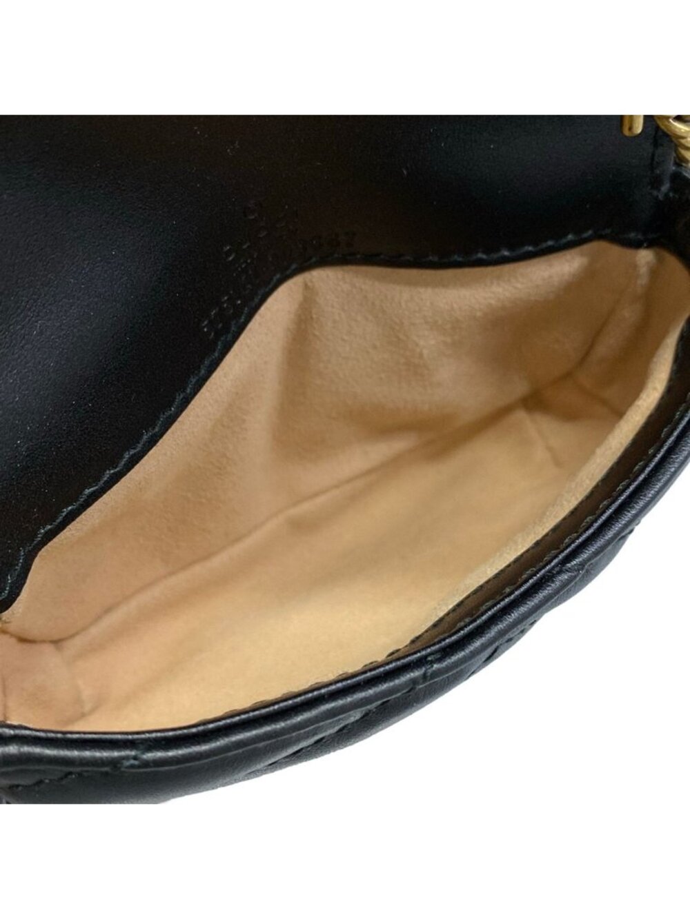 Gucci Handbag GG Marmont Black Leather - Picture 7 of 15